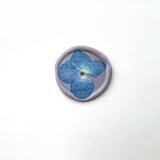 "Blue Hydrangea Wax Seal in Lilac | Pack of 10" - Wax Seals in purple by Caitlin Home