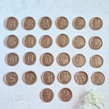 "Old English Monogram (A-Z)- Customizable Color- Set of 25 Hand-crafted Wax Seals" - Wax Seals in multicolor by Inkspiringletters