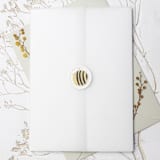 "Bumble Bee Wax Seals | Set of 25" - Wax Seals in yellow by Clove and Cedar Design