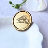 "Barn- Customizable Color- Set of 25 Hand-crafted Wax Seals" - Wax Seals in multicolor by Inkspiringletters