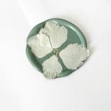 "White Hydrangea in Sage Wax Seal | Pack of 10" - Wax Seals in green by Caitlin Home
