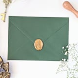 "Sword Fern- Customizable Color- Set of 25 Hand-crafted Wax Seals" - Wax Seals in multicolor by Inkspiringletters