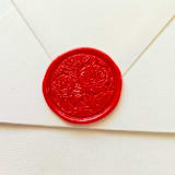 "Poppy Field- Customizable Color- Set of 25 Hand-crafted Wax Seals" - Wax Seals in multicolor by Inkspiringletters