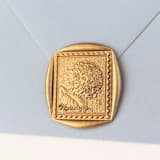 "Hydrangea Postage- Customizable Color- Set of 25 Hand-crafted Wax Seals" - Wax Seals in multicolor by Inkspiringletters