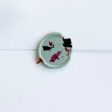 "Rose Confetti Wax Seal in Celadon | Pack of 10" - Wax Seals in green by Caitlin Home