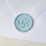 "Butterfly Garden- Customizable Color- Set of 25 Hand-crafted Wax Seals" - Wax Seals in multicolor by Inkspiringletters