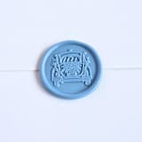 "Love Bug- Customizable Color- Set of 25 Hand-crafted Wax Seals" - Wax Seals in multicolor by Inkspiringletters