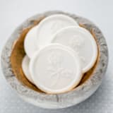 "Pretty in Peony (Sold in Sets of 10)" - Wax Seals in white by Lindsey Cain