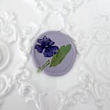 "Purple Verbena Wax Seal in Lilac | Pack of 10" - Wax Seals in purple by Caitlin Home