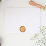 "Whimsy Frame- Customizable Color- Set of 25 Hand-crafted Wax Seals" - Wax Seals in multicolor by Inkspiringletters