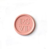 "RSVP Wax Seal in Mesa Pack of 10" - Wax Seals in pink by Abby Choi