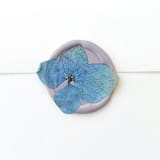 "Blue Hydrangea Wax Seal in Lilac | Pack of 10" - Wax Seals in blue by Caitlin Home