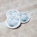 "Blue Floral Petals Wax Seals | Set of 25" - Wax Seals in blue by Clove and Cedar Design