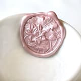 "Water Lily Wax Seal, Pack of 10, Customizable Color" - Wax Seals in multicolorassorted-colors by Abby Choi