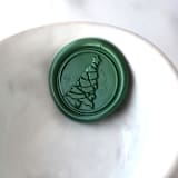 "Christmas Tree Wax Seals, Pack of 10, Customizable Color" - Wax Seals in multicolorassorted-colors by Abby Choi