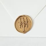 "Candelabra- Customizable Color- Set of 25 Hand-crafted Wax Seals" - Wax Seals in multicolor by Inkspiringletters