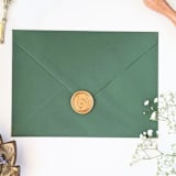 "Horseshoe- Customizable  Color- Set of 25  Hand-crafted Wax Seals" - Wax Seals in multicolor by Inkspiringletters