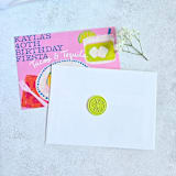 "Lime- Customizable Color- Set of 25 Hand-crafted Wax Seals" - Wax Seals in multicolor by Inkspiringletters