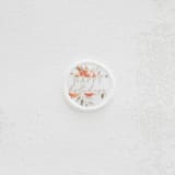 "Orange Floral Happy Holiday Wax Seals | Set of 25" - Wax Seals in orange by Clove and Cedar Design