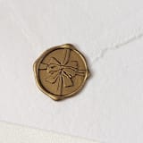 "Gift Bow- Customizable Color- Set of 25  Hand-crafted Wax Seals" - Wax Seals in multicolor by Inkspiringletters