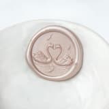 "Swan Love Wax Seal, Pack of 10, Customizable Color" - Wax Seals in multicolorassorted-colors by Abby Choi