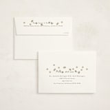 "Simple Confetti" - Mitzvah Invitations in Midnight by Erin L. Wilson - FREE Recipient Addressing