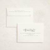 "Gilded NYC" - Mitzvah Invitations in Beetle by Teju Reval - FREE Recipient Addressing