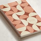 "Geometric Curves" - Notebook in Desert by Kelly Schmidt - Binding Detail