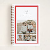 "Ticking Edge" - Notebook in Snow by Amy Kross - Front
