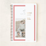 "Ticking Edge" - Notebook in Snow by Amy Kross - Wrap