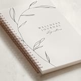 "Waldorf" - Notebook in Taupe by Kelly Schmidt - Binding Detail