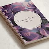 "Elisa" - Notebook in Orchid by Simona Camp - Binding Detail