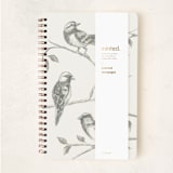 "Birds" - Notebook in Buttercream by Teju Reval - Wrap