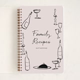 "Wine and Dine" - Notebook in Nude by Ani Somi - Front