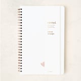 "Signed Heart" - Notebook in Blush by Adelyn T. - Wrap
