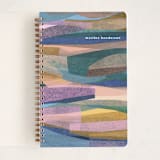 "chromatic forest" - Notebook in Rainbow by Carrie Moradi - Front