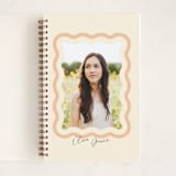 "Wavy" - Notebook in Seashell by Robert and Stella - Front