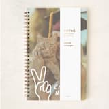 "peace out" - Notebook in Sugar by Ekko Studio - Wrap