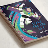 "Disney and Pixar Buzz Lightyear" - Notebook in Space by Katie Zimpel - Binding Detail