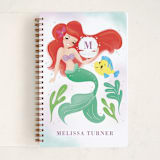 "Disney's Little Mermaid Shellebrate!" - Notebook in Lilac by Sabrin Deirani - Front