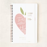 "From the Heart" - Notebook in Petal by Jackie Crawford - Wrap