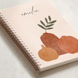"Ceramics" - Notebook in Cream by Iveta Angelova - Binding Detail