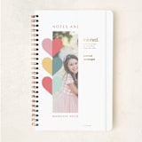 "hearts trio" - Notebook in Confetti by Leah Ragain - Wrap