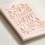 "To the Best Mom Ever" - Notebook in Terracotta by Alethea and Ruth - Binding Detail