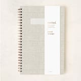 "Minimal Linen" - Notebook in Beige by Susan Brown - Wrap