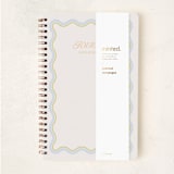 "Squiggled" - Notebook in Lemongrass by Everett Paper Goods - Wrap