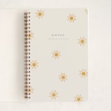 "Sun Toss" - Notebook in Golden Sun by Meggy Masters - Front