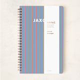 "Classic Prep" - Notebook in Blue Jay by AK Graphics - Wrap