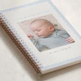 "Charmed" - Notebook in Sky by Nicoletta Savod - Binding Detail