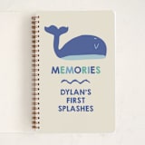 "Whale Hello" - Notebook in Sea by Harriet Richter - Front